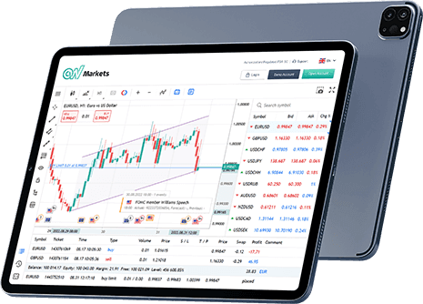 Hero image showcasing MetaTrader 5 platforms || صورة رئيسية تعرض منصات MetaTrader 5